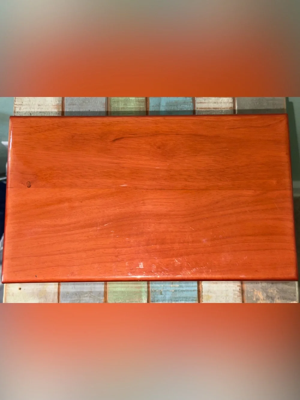 Citizen Eco-Drive Cherry Wood Watch Storage Box - 12 Slot